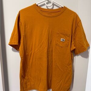 The North Face Men's Mustard Short Sleeve Tee
